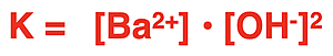 Equilibrium constant equation to match a given reaction.