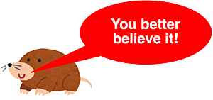 Mole Meme: mole picture with 