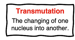 Definition of transmutation.