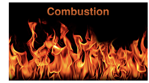 Photo of burning fuel.