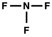 Skeleton structure for NF3.