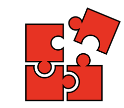Jigsaw puzzle pieces: balancing chemical equations are like putting together a puzzle.