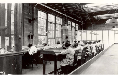 The Radium Dial Company factory in Ottawa, Illinois.