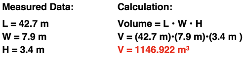 Example of NOT considering significant digits with a correction