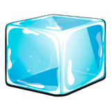 Physical change - ice cube melting