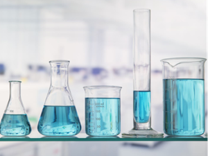 Homogenous mixture - aqueous solutions of copper sulfate.